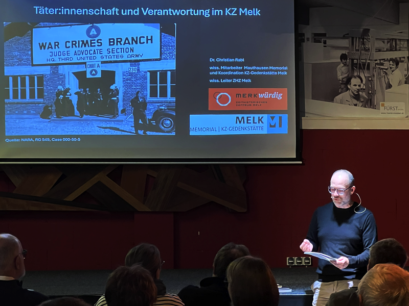 Täter*innenschaft und Verantwortung im KZ-Außenlager Melk
