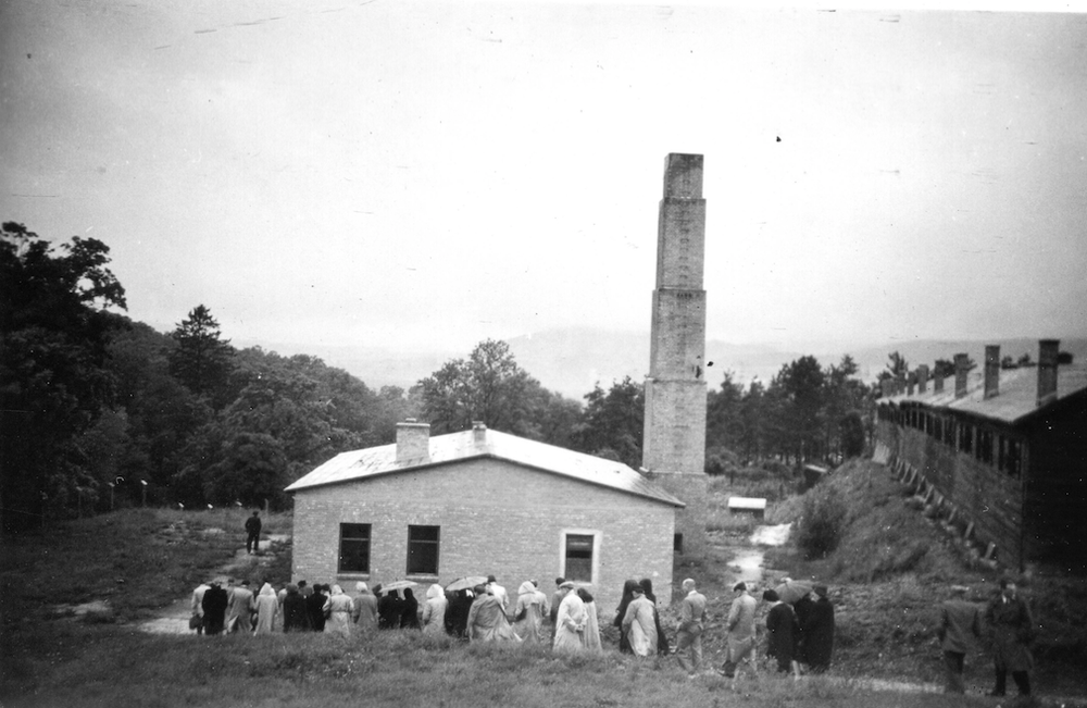 Melk-Memorial-Projekt - Pilgergruppe 1948 - Foto von Jean Barbier - erhalten von Lafaurie-Amicale.png